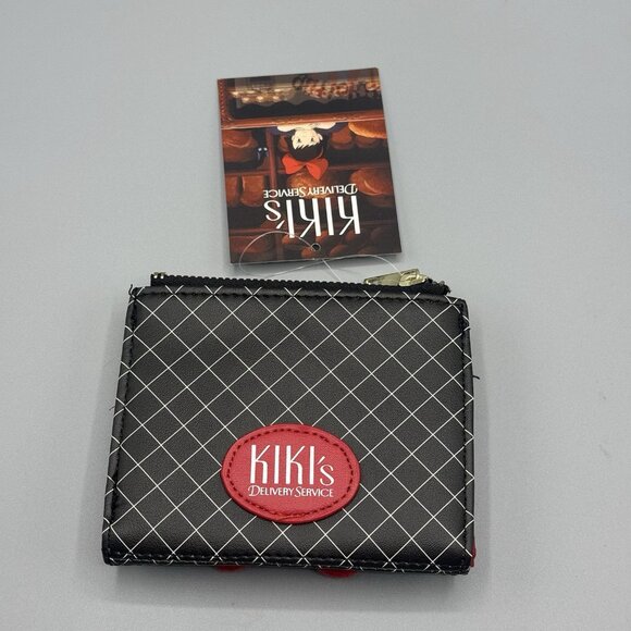 Her Universe Studio Ghibli Kiki's Delivery Service Jiji Mini Wallet NEW - Picture 2 of 3